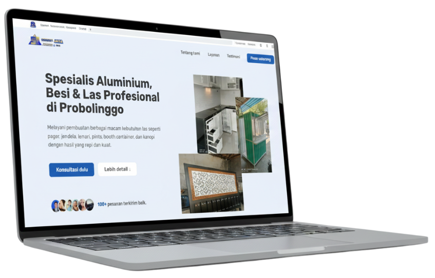 Usaha rajut versi desktop