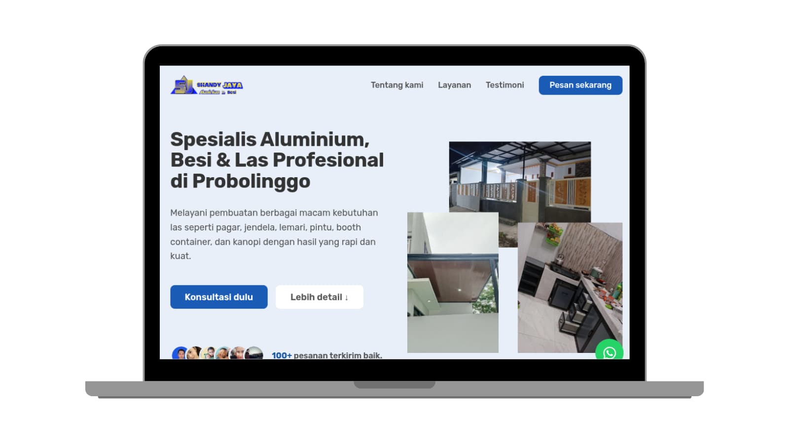 Website Aluminium & Besi